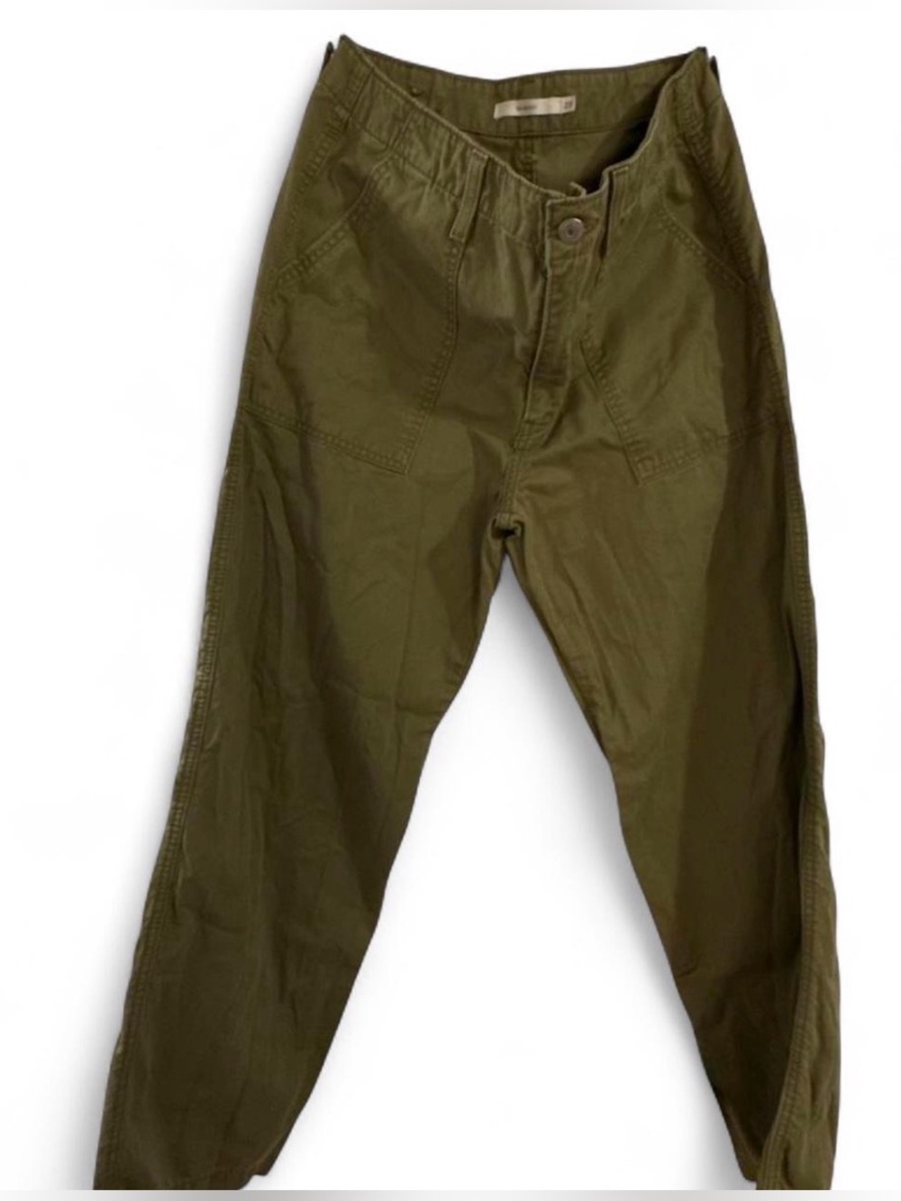 Women's Levis Olive Green Casual Utility Pants